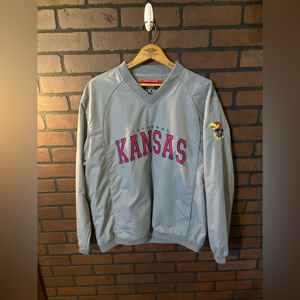 Kansas Jay Hawks Medium Pullover. - image 1